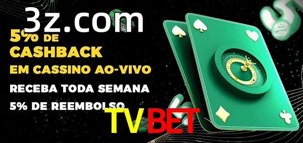 Promoções do cassino ao Vivo TVBET